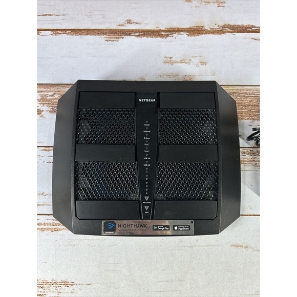 Netgear Nighthawk X6 AC3200 4-Port Gigabit Wireless AC Router (R8000) ￼ - Picture 2 of 5
